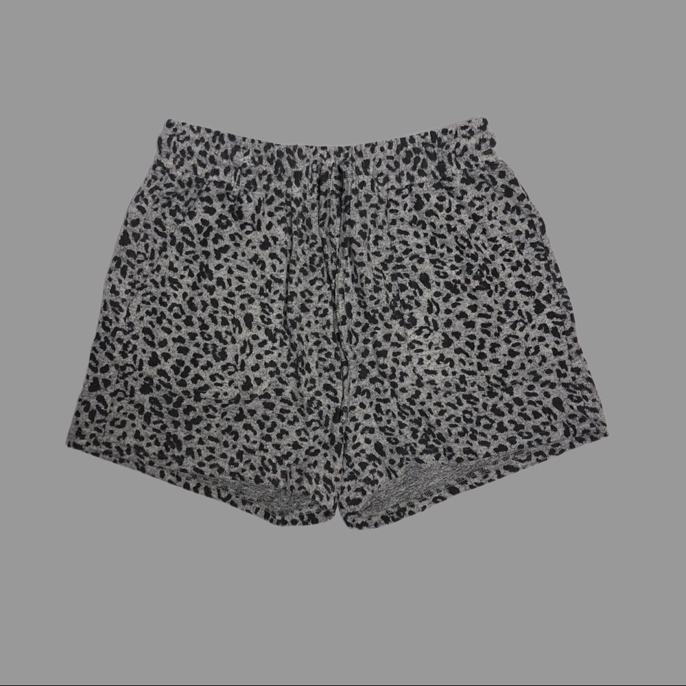 ❤️ M ❤️ NWT Anthro Shorts Animal Print Lounge Drawstring Waist